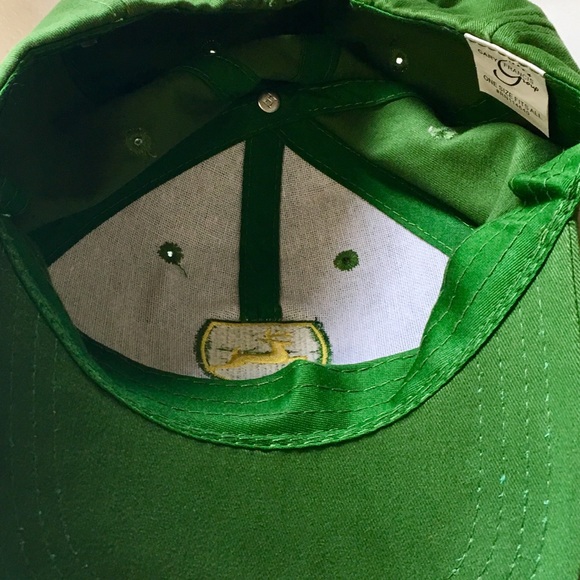 John Deere Green Adjustable Tractor Owner Hat Cap - Picture 5 of 6